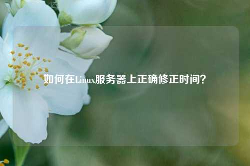 如何在Linux服務器上正確修正時間？