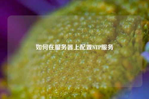 如何在服務器上配置NTP服務